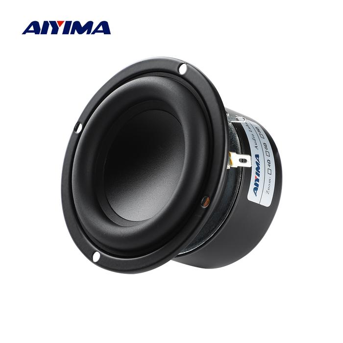 Jual AIYIMA Inch Subwoofer Speaker Ohm 25W Small Steel