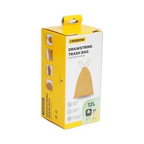 Gambar Terbaruu!! Bow Plastik Sampah Drawstring Trash Bag Scented - 12 LTR dari gigikbunga undefined Tokopedia