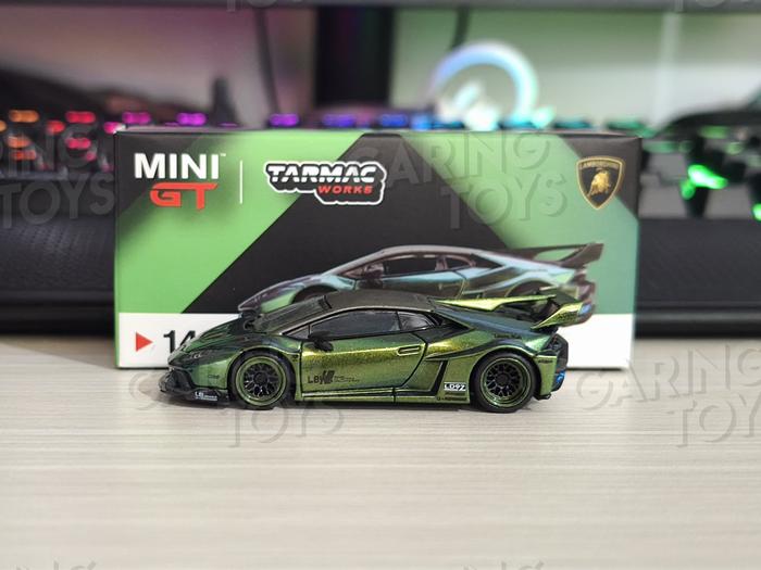 Lamborghini Huracan Evo Toy Lamborghini Green Mini GT Lamborghini