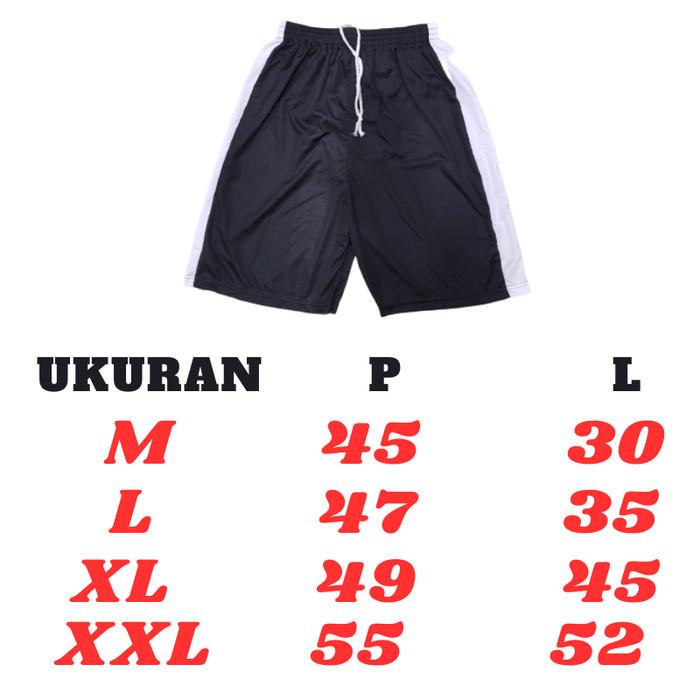 Gambar Kaos Olahraga Pria/Wanita ADV STUDIO Bahan Jersey Poliester 5 Warna - celana, XXL dari ADV SPORT undefined Tokopedia