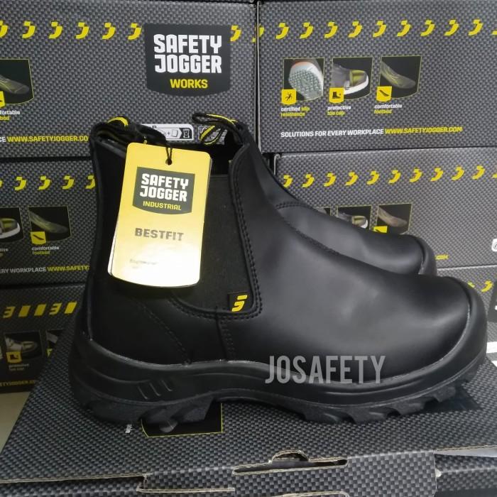 Gambar Sepatu Safety Jogger Bestfit S1P MURAH - Hitam, 39 dari KerjaAman undefined Tokopedia
