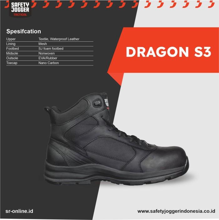Gambar SAFETY JOGGER TYPE DRAGON S3 ESD SRC METAL FREE MURAH - Hitam, 39 dari KerjaAman undefined Tokopedia