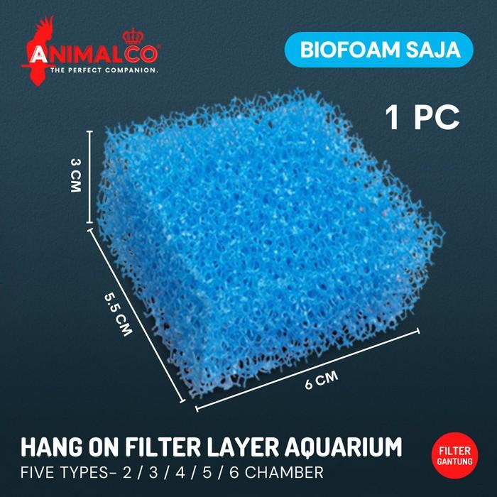 Gambar Filter Gantung Akrilik Aquarium Hang on Hanging External Mini Akuarium - Biofoam /pc dari Animal Co undefined Tokopedia