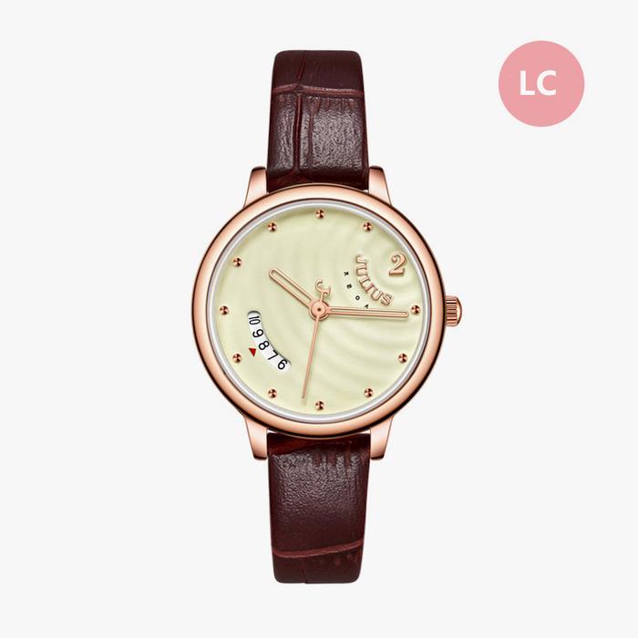 Gambar julius Fashion Trend New Style Calendar Window Round Pointer Couple Watch JA-1391 new - JA-1391 LC dari Kencana olshops undefined Tokopedia