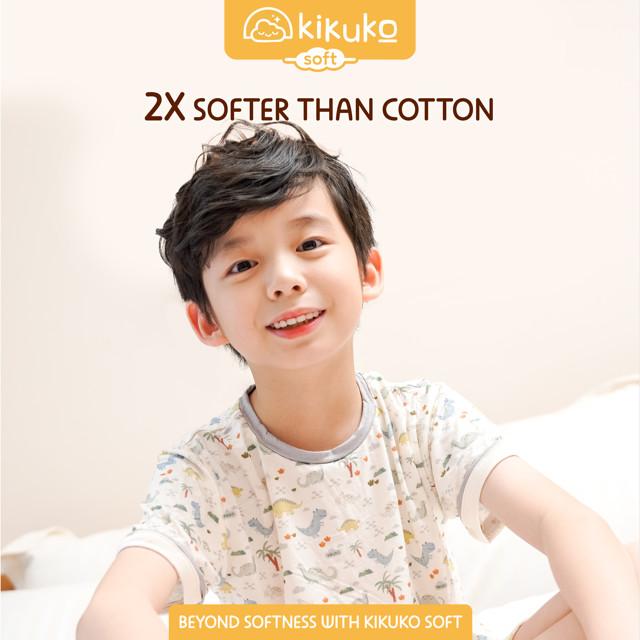 Gambar Kikuko Soft Jurassic Palms - Piyama Baju Tidur Lengan Pendek Anak Laki-Laki - 110 (2-3 Tahun) dari Kikuko Indonesia undefined Tokopedia
