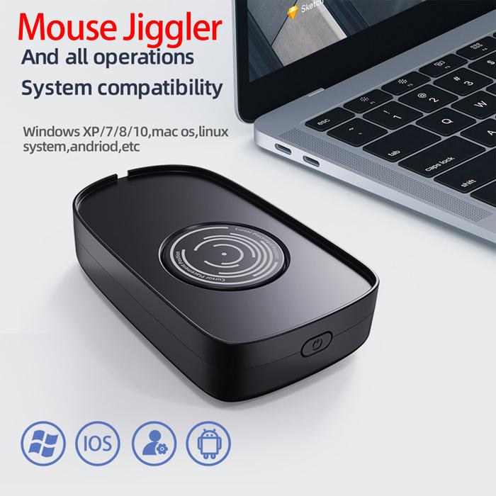 Computer Mouse Automatic Jual USB Mouse Jiggler Automatic Mouse Movement Simulator With ON/OFF ...
