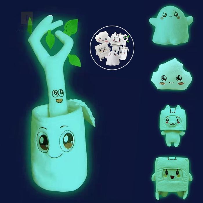 Gambar (S) Boneka Lankybox Luminous Bahan Plush Untuk Hadiah Ulang Tahun Ak dari GROSIR HILEUDSAMPEUYAN undefined Tokopedia