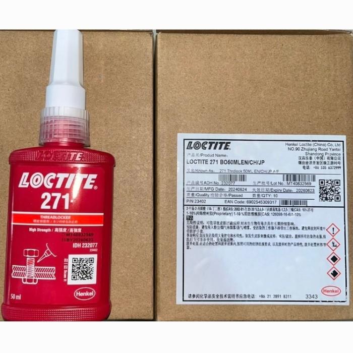 Gambar READY Orinal Loctite 271 Lem Baut 50 ml dari MAADZSD STORE undefined Tokopedia