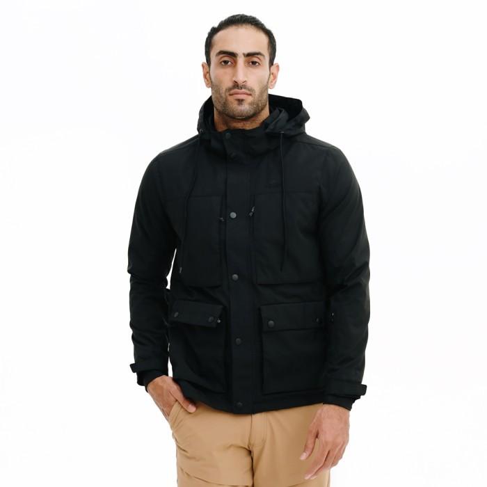 Jual p0 Eiger Atomium 20 Parka Windproof Jacket Black Kota