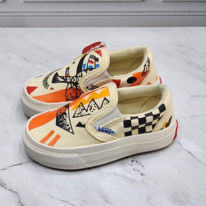 Gambar Sepatu Anak Vans Moma Slip On Laki-Laki Dan Perempuan Size 16-35 (Best Quality) dari store VANS office undefined Tokopedia