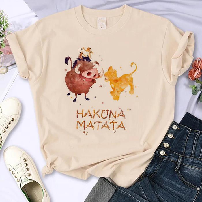 Jual Funny Kawaii 90s The Lion King T-shirt Funny Disney T Shirt