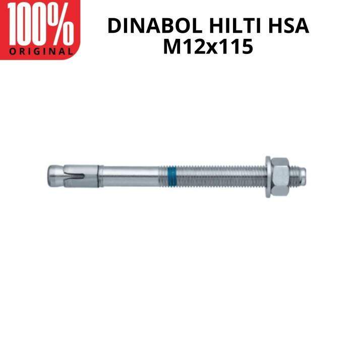 Gambar DYNABOLT ANCHOR HILTI HSA M12X115 dari JELIATOOLS OFFICIAL undefined Tokopedia