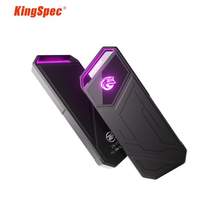 Jual KingSpec NVMe External SSD 512GB 500GB 1TB 2TB Hard Drive