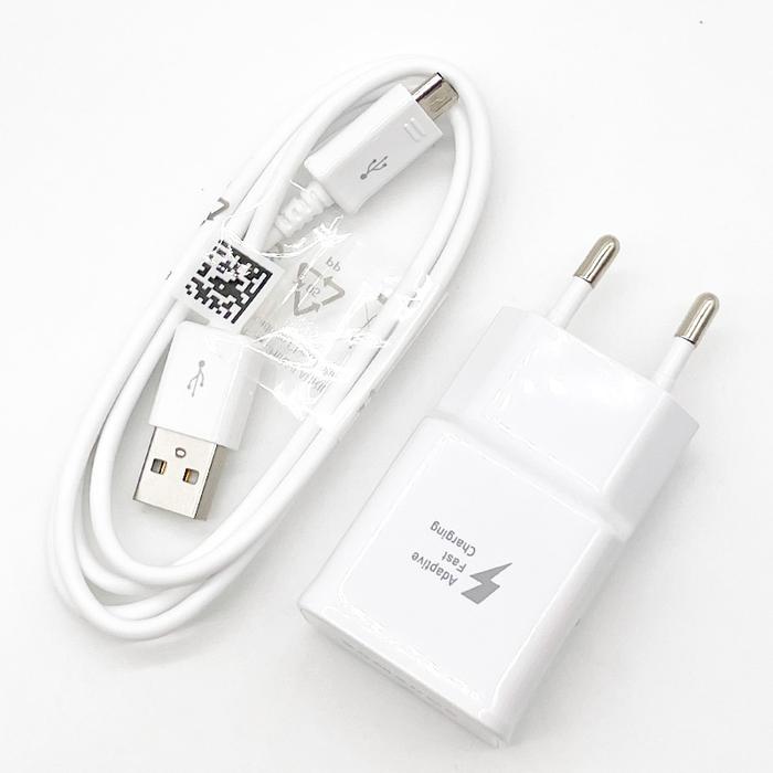 Jual SAMSUNG 15W Quick Charging Charger 1M Micro USB Cable Wall