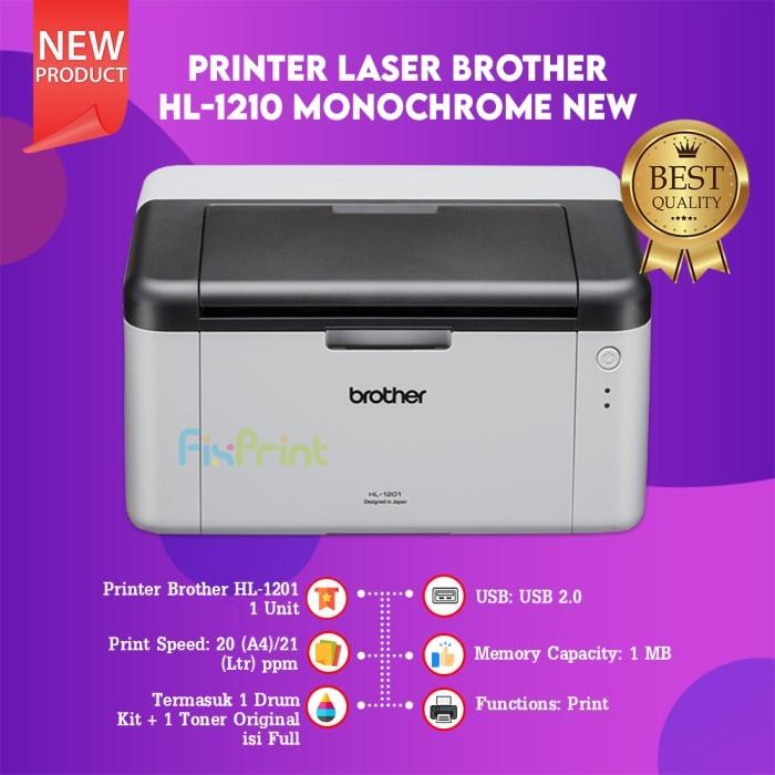 Gambar Printer Brother DCP-T430W Wireless (Print-Scan-Copy) / Brother Printer DCP-T230 DCP-T420WORI DCP-T426WORI DCP-T530DW / HL-1210 Laser Hitam Putih Print Only - Pengganti T220 T520W - HL-1201 Mono dari FixPrint Indonesia undefined Tokopedia