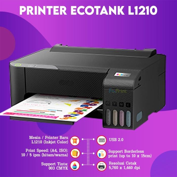 Gambar Printer Epson EcoTank L1251 A4 Wi-Fi Print Only L1250 Wifi Print Only - L1210 | ORI dari FixPrint Indonesia undefined Tokopedia