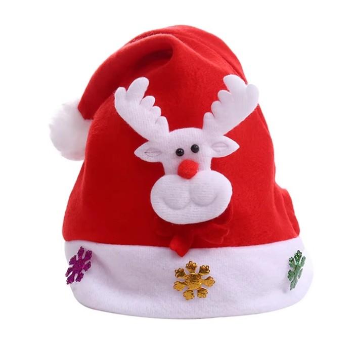 Gambar CXY97 Topi Natal Merry christmas Boneka / Topi Santa Claus - Rusa dari Istanaparty undefined Tokopedia