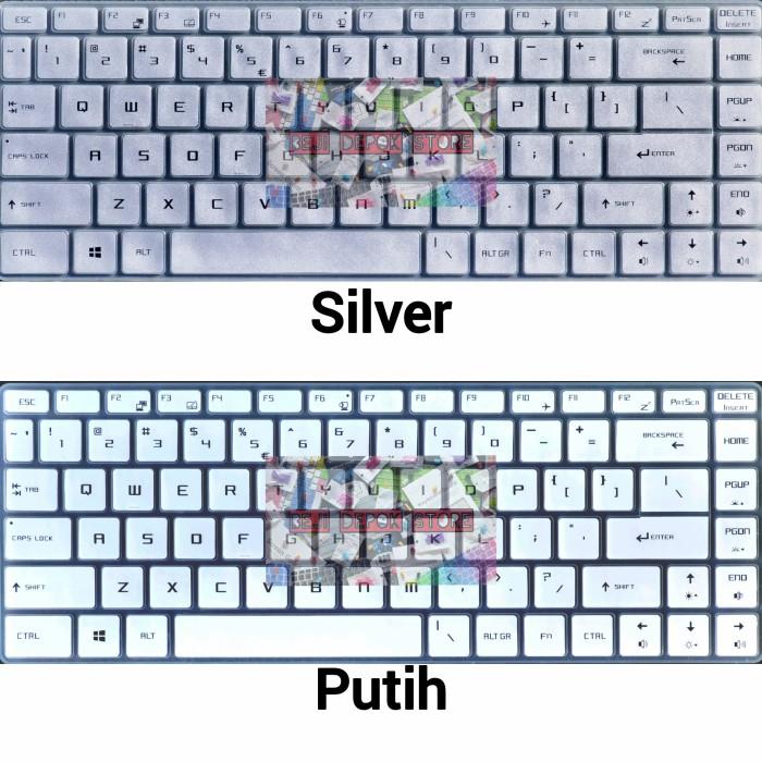 Jual Viral Keyboard Protector MSI Thin GF63 GF65 Stealth GS65 GS53