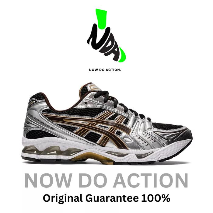 Sepatu ASICS Gel-Kayano 14 Black Coffee Silver Original 100%  Authentic 38 di Nowdoaction Tokopedia
