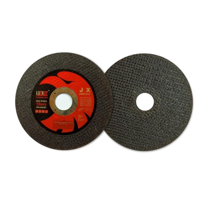 Dischi Abrasivi Da Taglio IAM 125x1,2x22 Mm, Per Metallo E Acciaio Inossidabile, Confezione Da 100 Pezzi - Per Smerigliatrici Angolari
