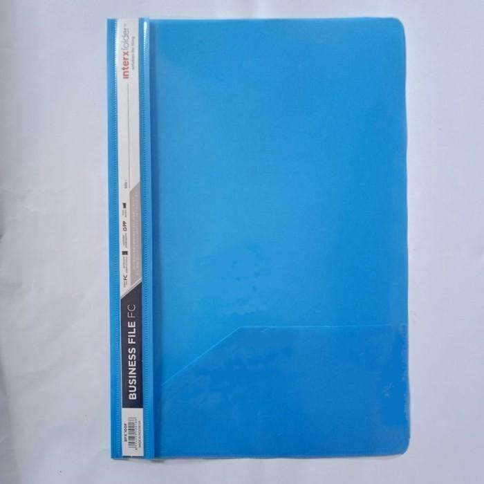 Gambar Business File InterX Folio - Biru Muda dari mr12.office undefined Tokopedia