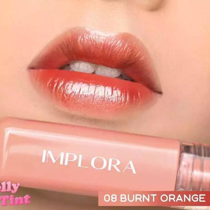 Gambar Implora Lip Tint Glossy || Jelly Tint || Lip Tint Implora Original - 08 BRUNT ORANGE, IMPLORA JELLY TINT dari Revantakosmetik undefined Tokopedia