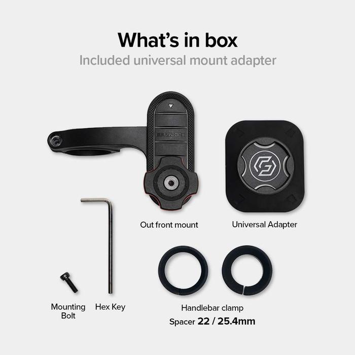 Langsung Diproses Phone Holder Bike Mount Spigen Gearlock Mf100 Out Front