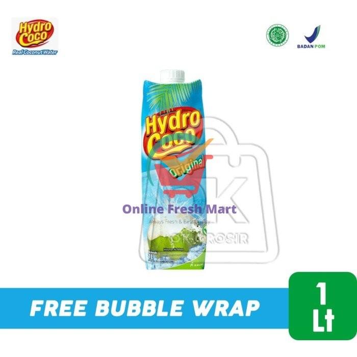 Gambar Hydro Coco 1 Liter/ Minuman Air Kelapa Coconut Water (1 pcs) - Origina - Original 1liter dari Online Fresh Mart undefined 4 Tokopedia