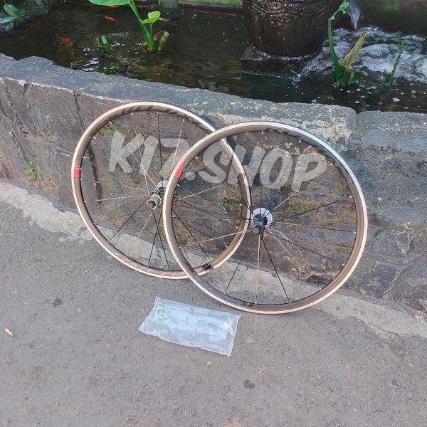 Jual Wheelset 700C Rujixu 30Mm Alloy Hub Carbon Rim Brake