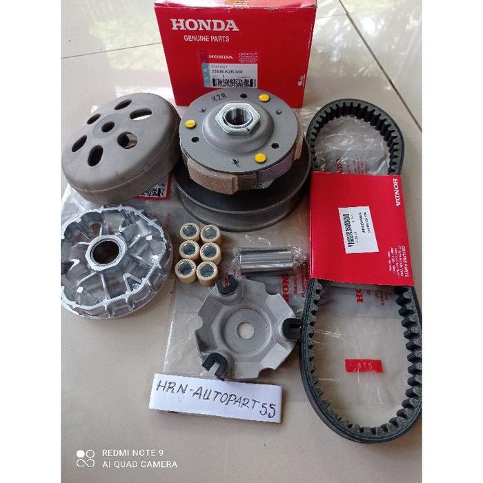 Gambar PAKET KOMPLIT CVT HONDA VARIO 125 FI/LDD/KODE-KZR ORI HGP dari araftokoku undefined Tokopedia