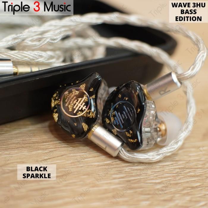 Gambar Wave Iem Wave 3Hu Bass Edition In Ear Monitor Panggung Triple Driver - BLACK SPARKLE dari JS PERDANA undefined Tokopedia