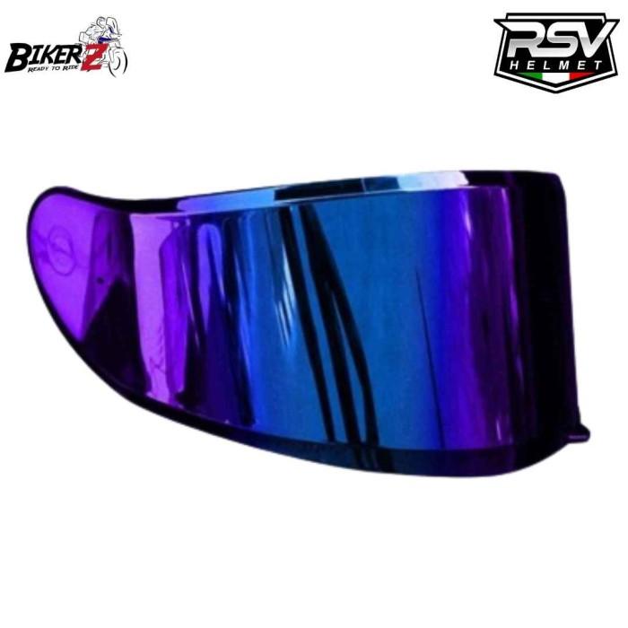 Gambar Visor RSV FFC21/FFS21 Original / Kaca Helm RSV - Clear - Iridium Blue dari BikerZ Bali undefined Tokopedia