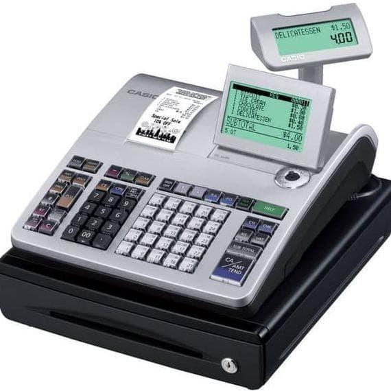 Cash Register Casio Se-s400 Mesin Kasir Cashier Machine Murah