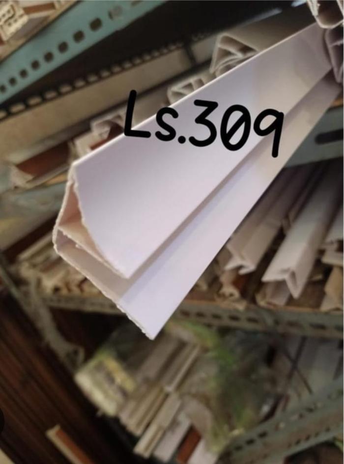 Gambar LIST PLAFON SHUNDA , Plafon PVC List Profile Shunda Putih LS 308 ,LS 309 & COKLAT 309-8 , PLAFON SURABAYA - PUTIH LS 309 dari Toko Bahan Bangunan Online undefined Tokopedia