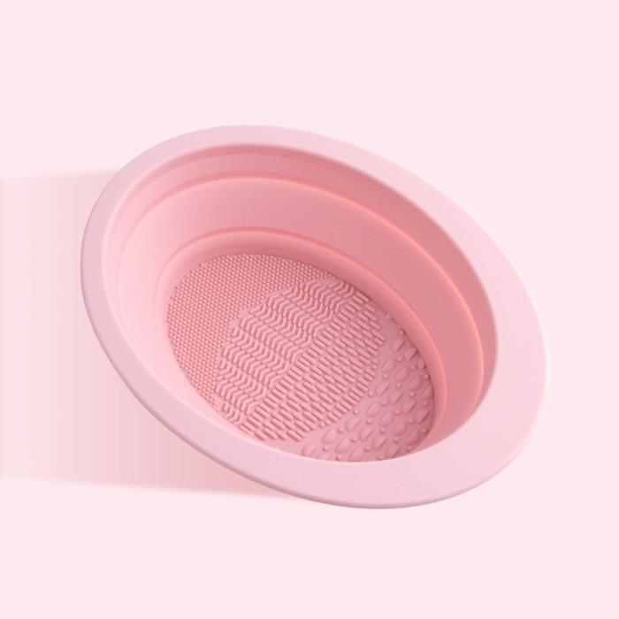 Gambar G0pr. Pembersih Make Up Brush Make Up Brush Cleaner Make Up Cleaner Bowl - C BOWL Pink dari kasminemkain undefined Tokopedia
