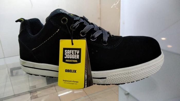 Gambar SEPATU SAFETY JOGGER OBELIX (BLACK) S3 ORIGINAL - Hitam, 39 dari sapiraaa market undefined Tokopedia