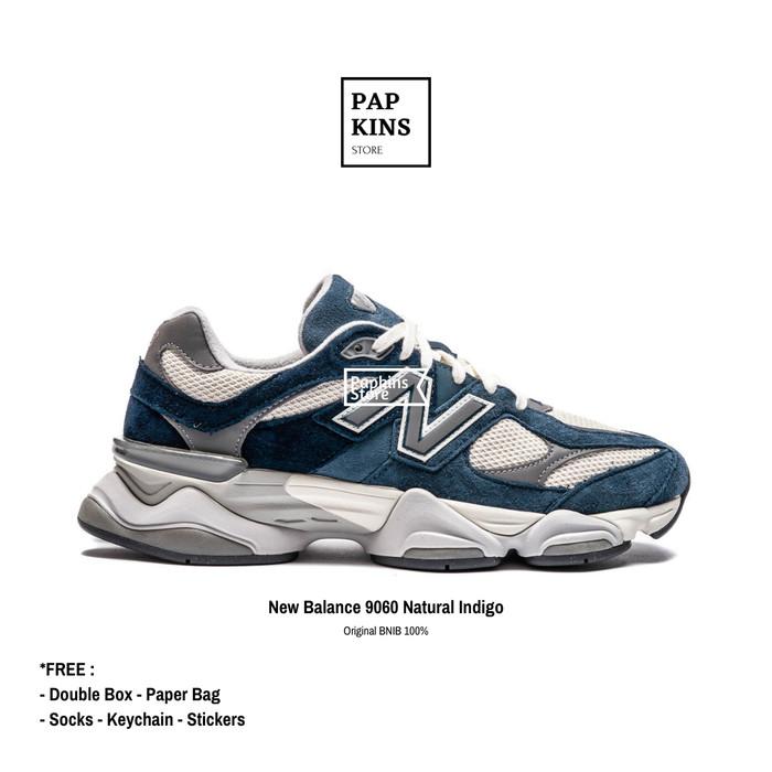 Gambar New !! sepatu new balance 9060 natural indigo original bnib / sneakers pria Ready Kak - 42 dari OKTOBER ID undefined Tokopedia