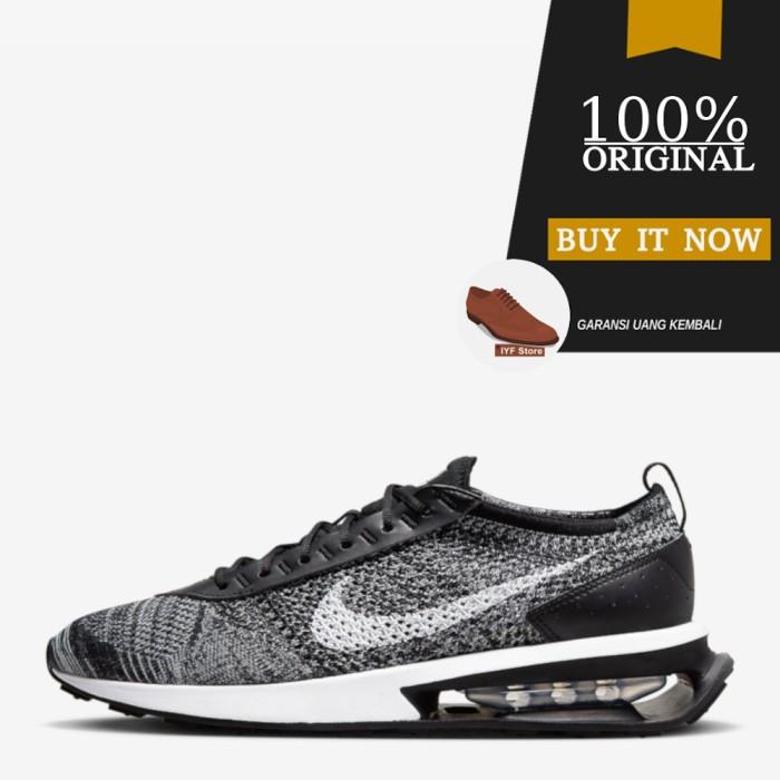 Gambar New !! DJ6106-001 Sneakers Original Nike Air Max Flyknit Racer - Black/White Ready Kak - 45 dari OKTOBER ID undefined Tokopedia