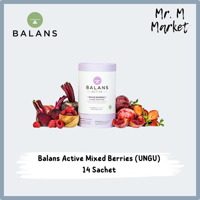 Gambar Balans Recharge / Balans Active / Balans Lite - Fiber & Probiotics Drink - 14 Sachet each - Active (Ungu), 7 Sachet dari DETOX Kita undefined Tokopedia