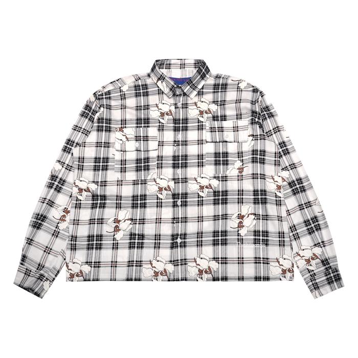 Gambar Long Shirt Felicia Plaid Broken White Thanksinsomnia - L dari Thanksinsomnia undefined Tokopedia