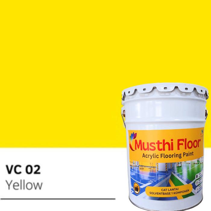 Gambar Cat Lantai Pabrik Cat Lantai Gudang Solventbase Sekelas Epoxy 20Kg - VC05 Sasha Red - VC02 YELLOW dari LOUXATA SHOP undefined Tokopedia