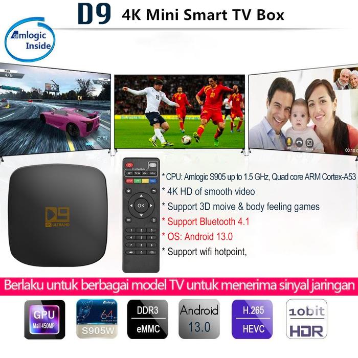 Jual Android TV BOX 32 GB 2+16GB TV BOX Android MXQ Pro