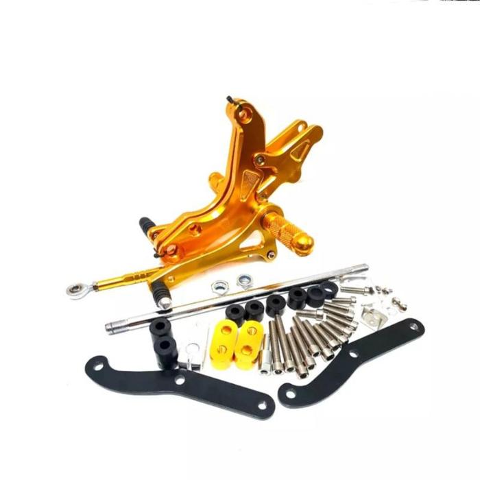 Gambar Underbone Mx New 135, Mx King 150 Foot Step Underbone Jupiter Mx New 135,MX King 150 -GSV AUTOCARE - Gold dari AGV GSV RACING undefined Tokopedia