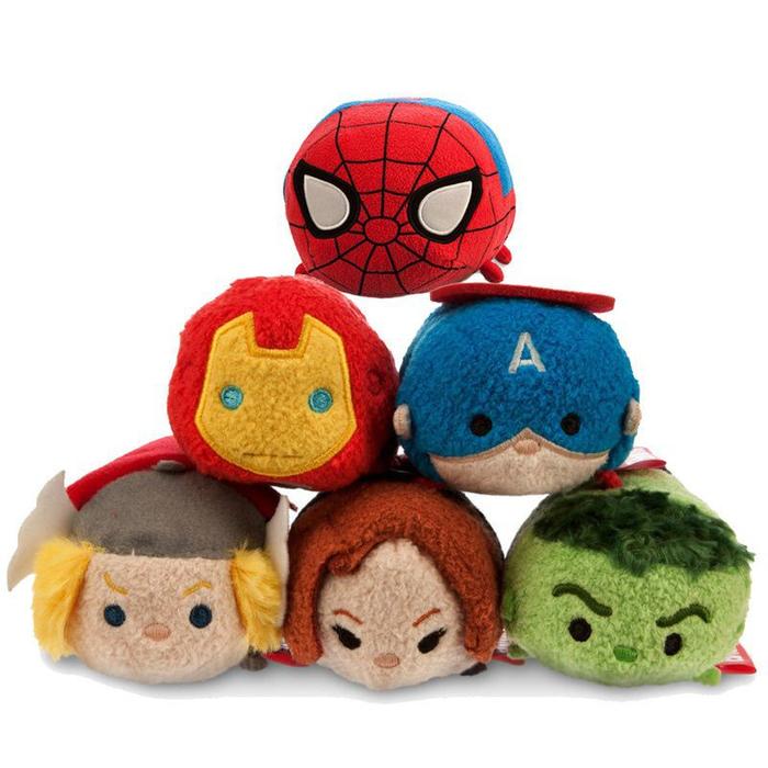 Tsum Tsum Plush Toy The Avengers Loki Captain Am