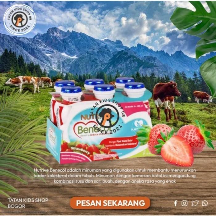 Gambar Nutrive Benecol Kolesterol 6 Botol 100ml Strawberry Suplemen Diet dari tatan kids shop undefined Tokopedia