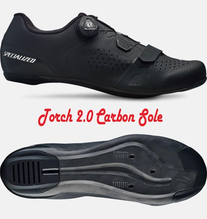 Gambar [ Mp ]- Sepatu Road Bike Specialized Torch 2.0 Road Carbon Shoes - Hitam - 40 dari masterpilrice undefined Tokopedia