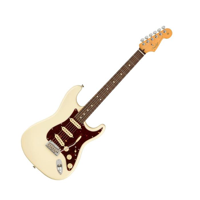 Gambar Fender American Professional II Stratocaster Electric Guitar, Rosewood RW FB | Gitar Elektrik Original - Olympic White dari SUMBERMAS MUSIK undefined Tokopedia