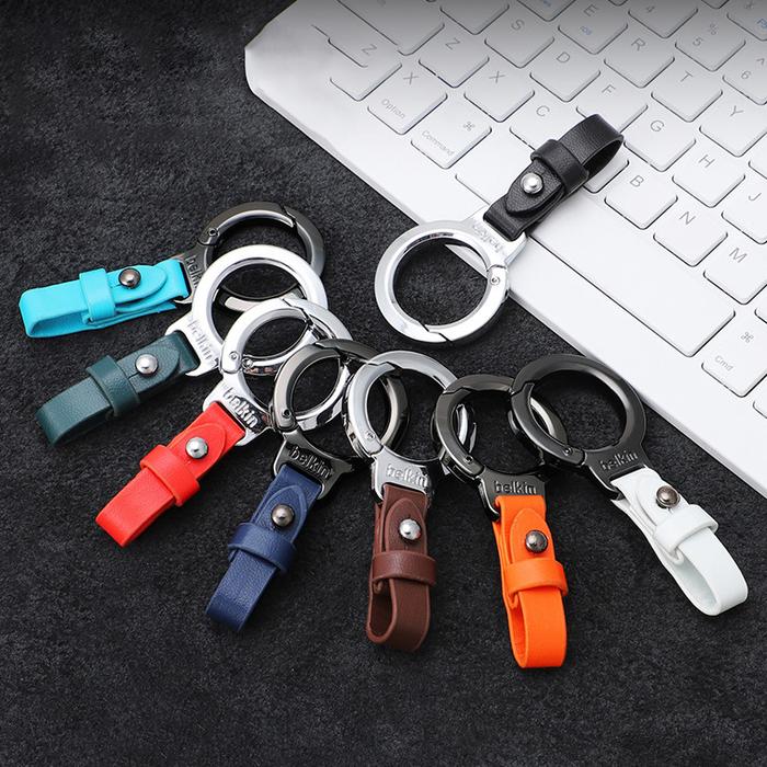 Leather Keychain Best Car Key Ring Jual Personalized Anti Loss Key