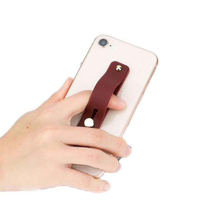 Jual READYSTOK PTT STRAP BRACKET SILICONE PHONE HOLDER STAND - Main Image