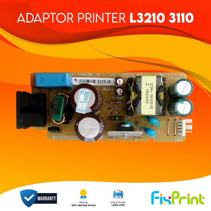 Gambar Power Supply Epson Original L1110 L3110 L3150 Adaptor Printer L 3110 - Bekas / used dari FixPrint Shop undefined Tokopedia